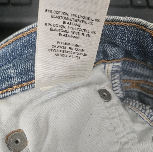 Denim Forum The Lola High Rise Skinny Crop Size 29 - Picture 8 of 9